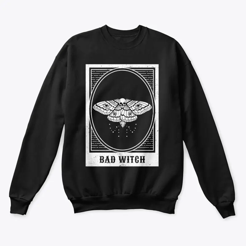 Bad Witch - Goth Aesthetic Death Moth