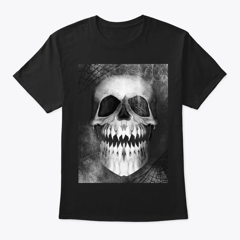 Creepy Horror Gothic Skull 