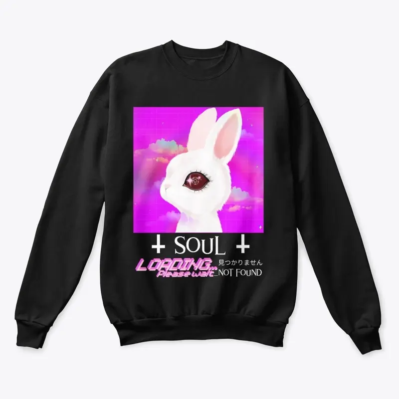 Aesthetic Pastel Goth Kawaii Evil Bunny 