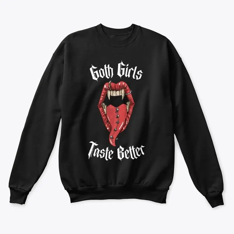 Vampire Fangs - Goth Girls Taste Better